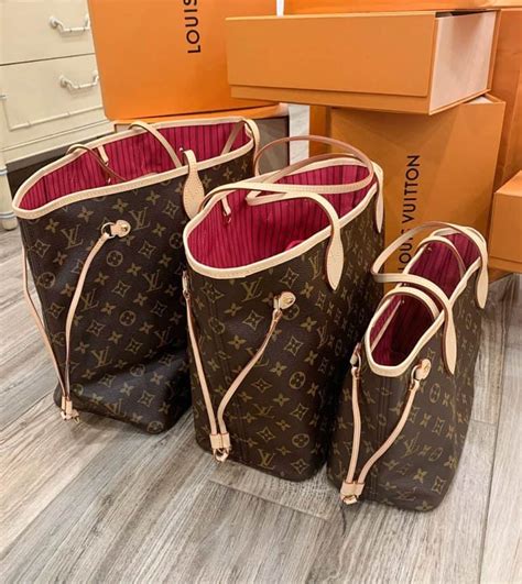 louis vuitton neverfull dimensions